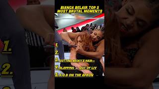 TOP 5 BIANCA BELAIR MOST BRUTAL MOMENTS #wwe #biancabelair #sports #shorts #fyp #viral