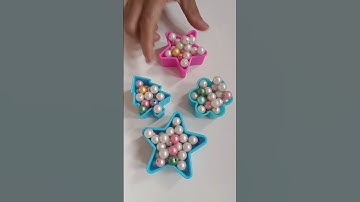 pearl reverse oddly beutiful colour combination|moti Reverse SatisfyingAsmr|Beads reverseeffectvideo