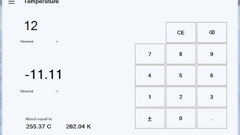 How to Create Windows 10 Style Temperature Converter in Visual Basic.Net