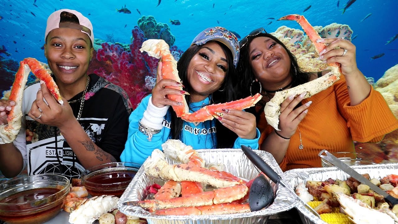 Seafood Boil with My Bloveleez; Myasha & Nadejah