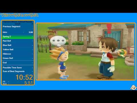 Harvest Moon: Animal Parade Any% Speedrun in 10:54:29