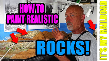 017(PT3): How To Easily Make Realistic Mountains for Your Model Railroad Layout