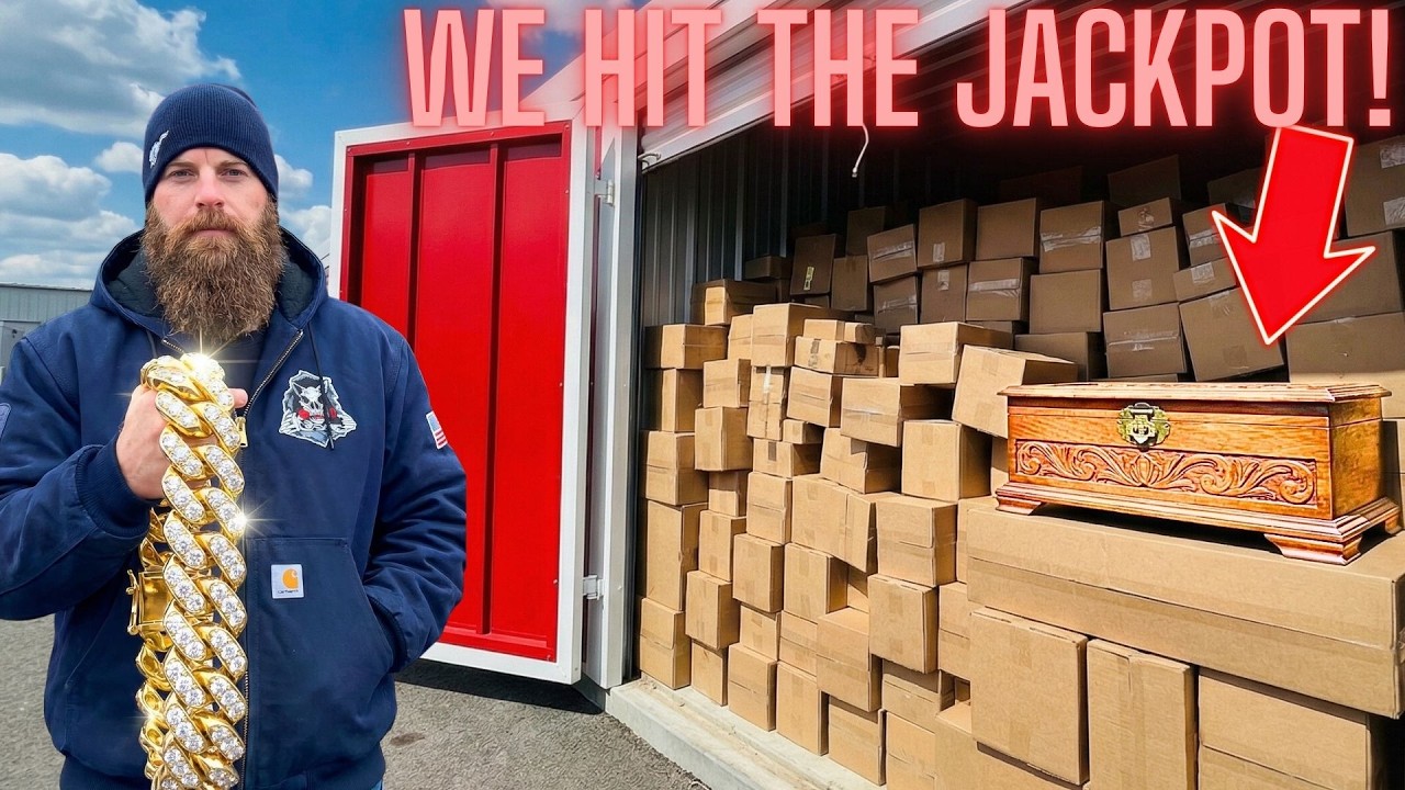 We just hit the JACKPOT in an abandoned storage unit! I WAS SPEECHLESS