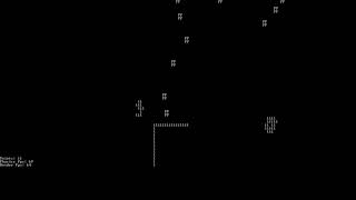 Ascii Asteroids Game