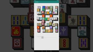 PYTHON -- ANDROID -- development of basic Mahjong-solitaire game with BeeWare/Toga -- NO JAVA code ! screenshot 2