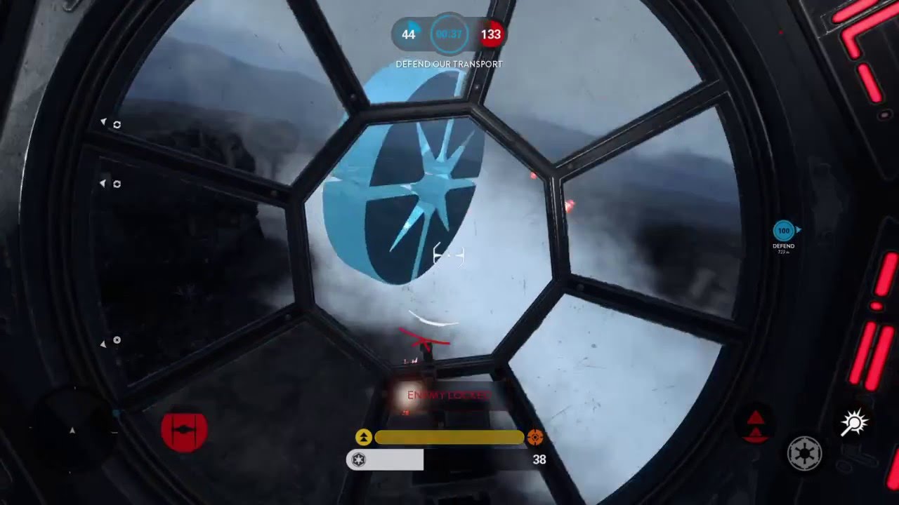 STAR WARS Battlefront escaping missiles with trick YouTube