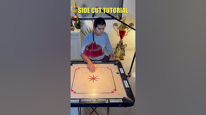 SIDE CUT CARROM TUTORIAL