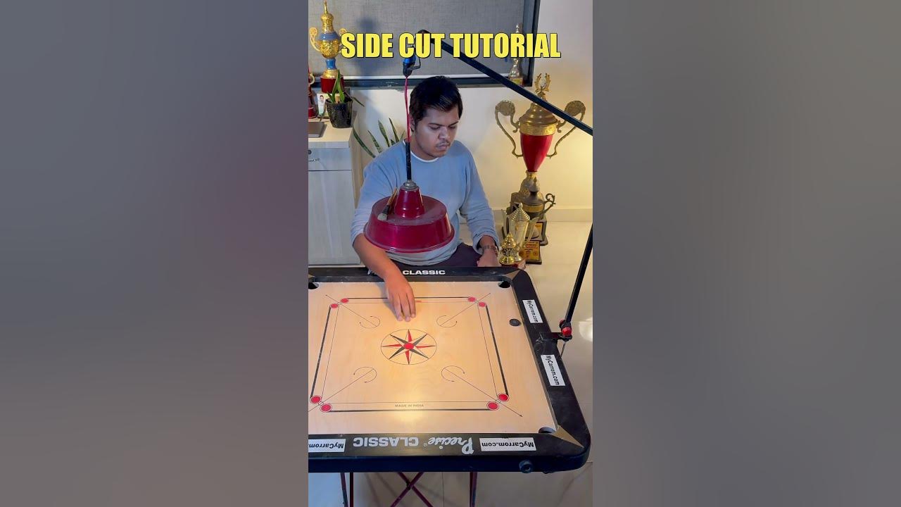 SIDE CUT CARROM TUTORIAL