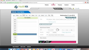 Healthkit login and basic functions dropbox training video
