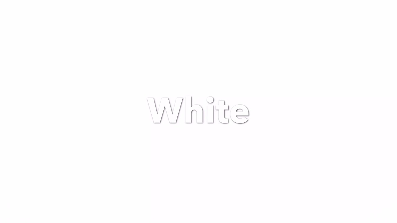 White - YouTube