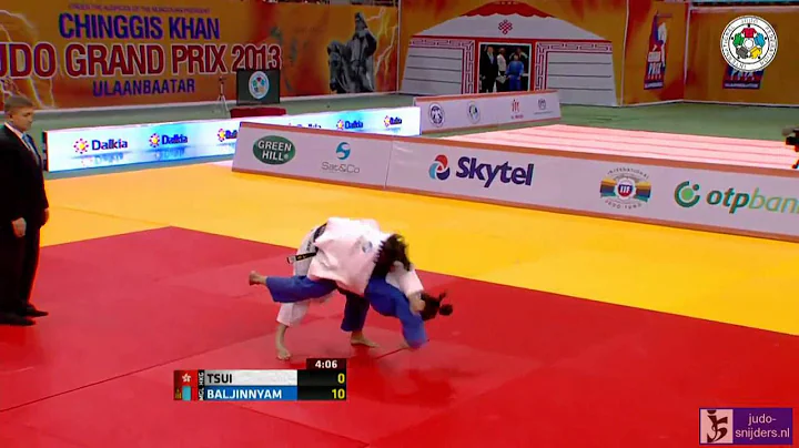 Judo 2013 Grand Prix Ulaanbaatar: Ki Tsui (HKG) - ...