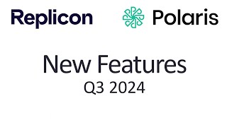 New Features in Replicon and Polaris - Q3 2024