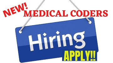 NEW MEDICAL CODERS: WHERE TO APPLY FOR JOBS | MEDICAL CODING WITH BLEU