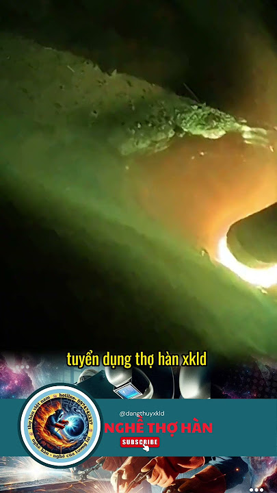 nhìn hồ quang hàn que siêu cuốn hút #nghethohan #viralvideo #stickwelding #tipsandtricks #thohan