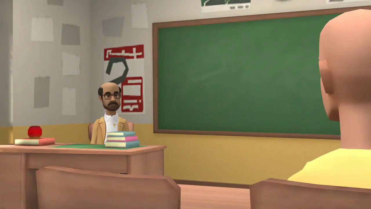Caillou poops his pants at school/grounded - YouTube