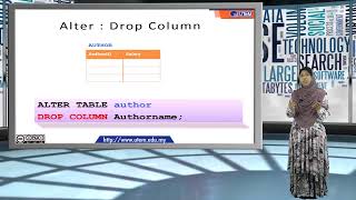 MOOC An Introduction to Database | W7.1.4 SQL (Data Definition Language)