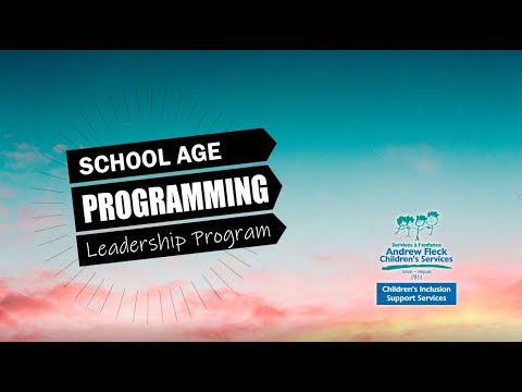 School Age Programming - Leadership Program