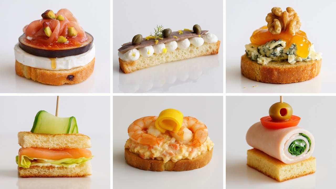 🔥Приготовьте эти простые и вкусные канапе за считанные минуты | DarixLAB