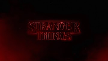 Stranger Things title sequence( fictional work )