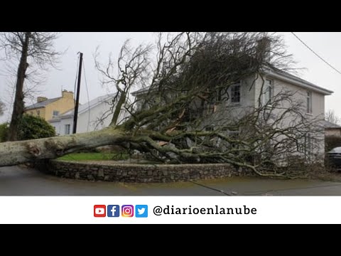 Eunice, la tormenta que azotó a Irlanda y al Reino Unido