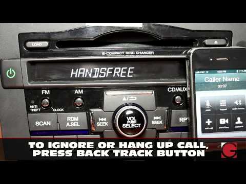 GROM Bluetooth Hands Free Car Kit for Honda Acura 2003 2004 2005 2006 2007 2008 and up - Demo
