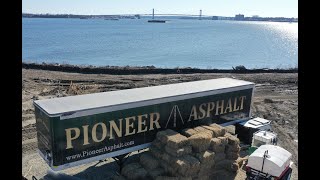 Video still for Pioneer Asphalt Trailblazes Through Ferry Point Park Project in the Bronx