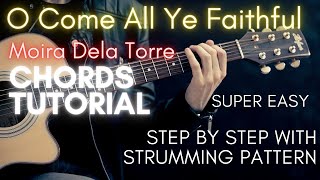 Moira Dela Torre O Come All Ye Faithful A Christmas Series Chords Guitar TutorialAcoustic Cover