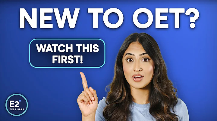 OET in 5 Minutes: Everything You Need To Know!