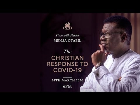 An exclusive online session with Pastor Mensa Otabil