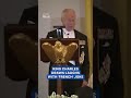 King Charles draws laughs with 'French' joke