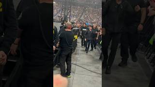 Lars entrance at Ford Field in Detroit for the #metallica M72 Tour 11.12.23