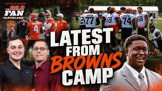 Lynnell Willingham breaks down Browns training camp observations, debate w/ Deshaun-Shedeur