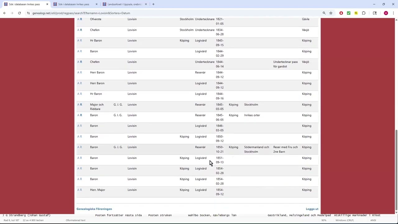 Inrikes pass - söktips