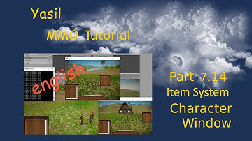 #7.14 Unity 5 Tutorial MMO ItemSystem Character Window