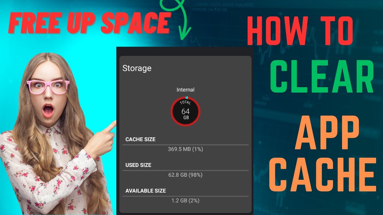 How to clean App cache with only 1 click| free up space | storage ...