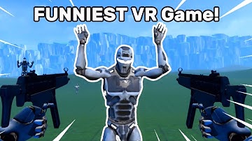 I Found the FUNNIEST VR Game Ever.. (DOWNSHOT)
