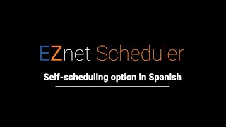 Self-scheduling option in Spanish