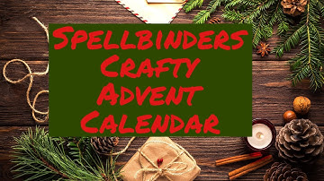 @spellbinders advent calendar day 23 reveal and project #spellbinders #cardmaking #diy