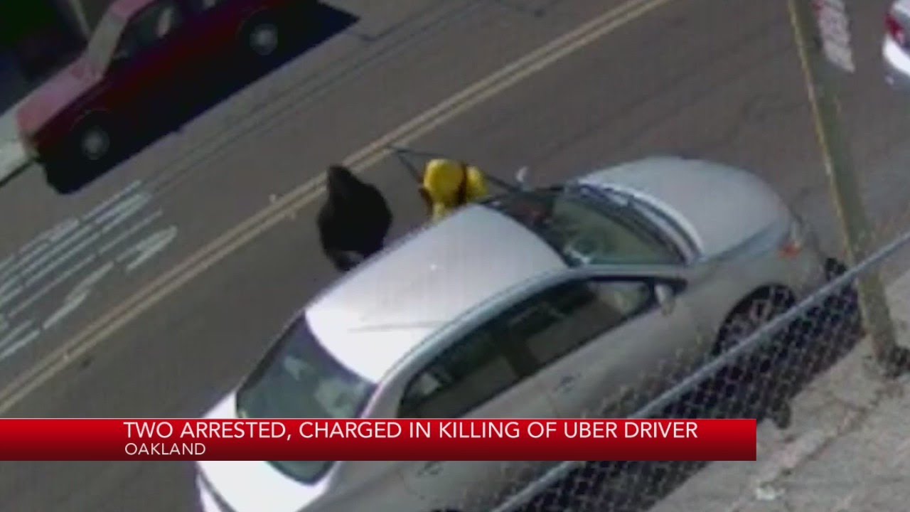 2 arrested, charged in killing of Uber driver in Oakland - YouTube