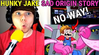 HUNKY JAKE SAD ORIGIN STORY! (Cartoon Animation) @GameToonsOfficial REACTION!