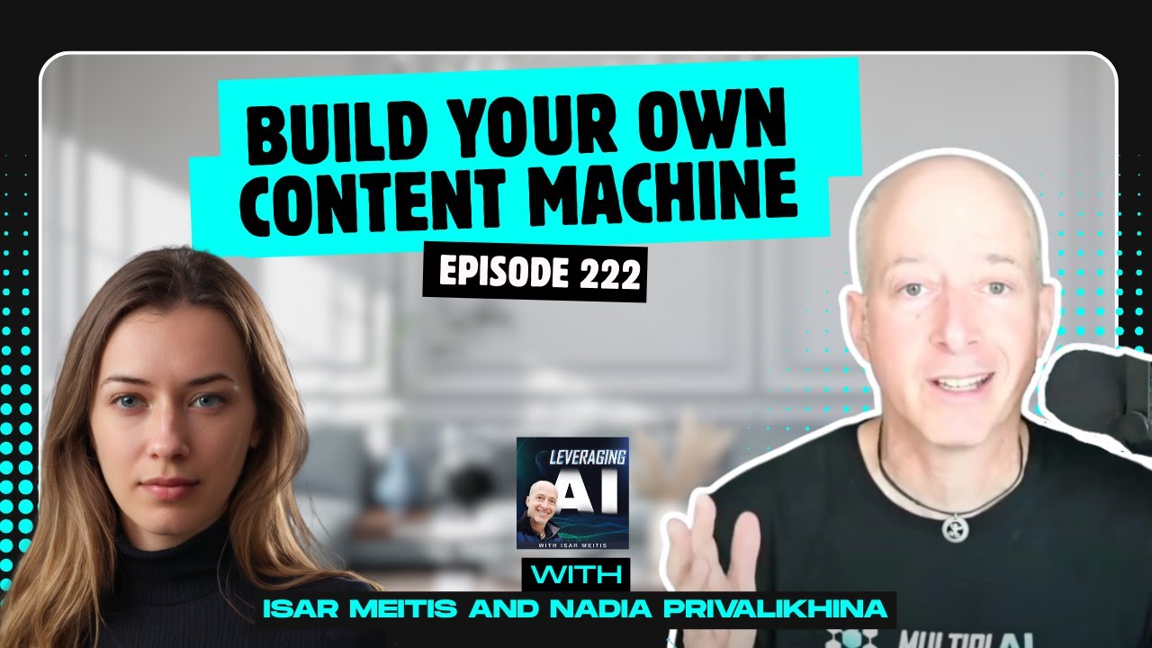 222 | Scrape, Analyze, Generate: Build Scalable Content Systems That Works with Nadia Privalikhina