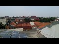 Cuaca Mendung masih panen 200watt lebih. Tampa aki offgrid siang hari saja