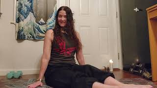 Stretch Session b4 bed 2 release tightness in  Hip Flexors, Quads and thighs! ❤️💙💤