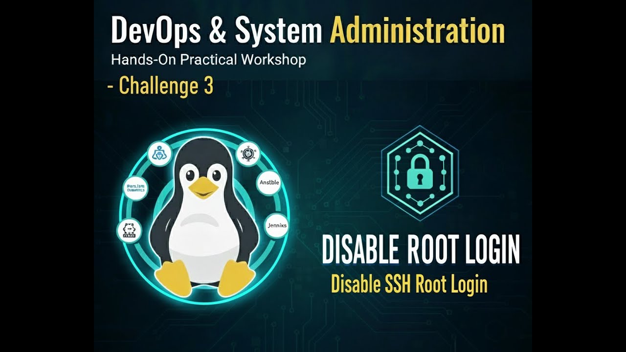 Disable SSH Root Login – DevOps & System Administration: Hands-On ...