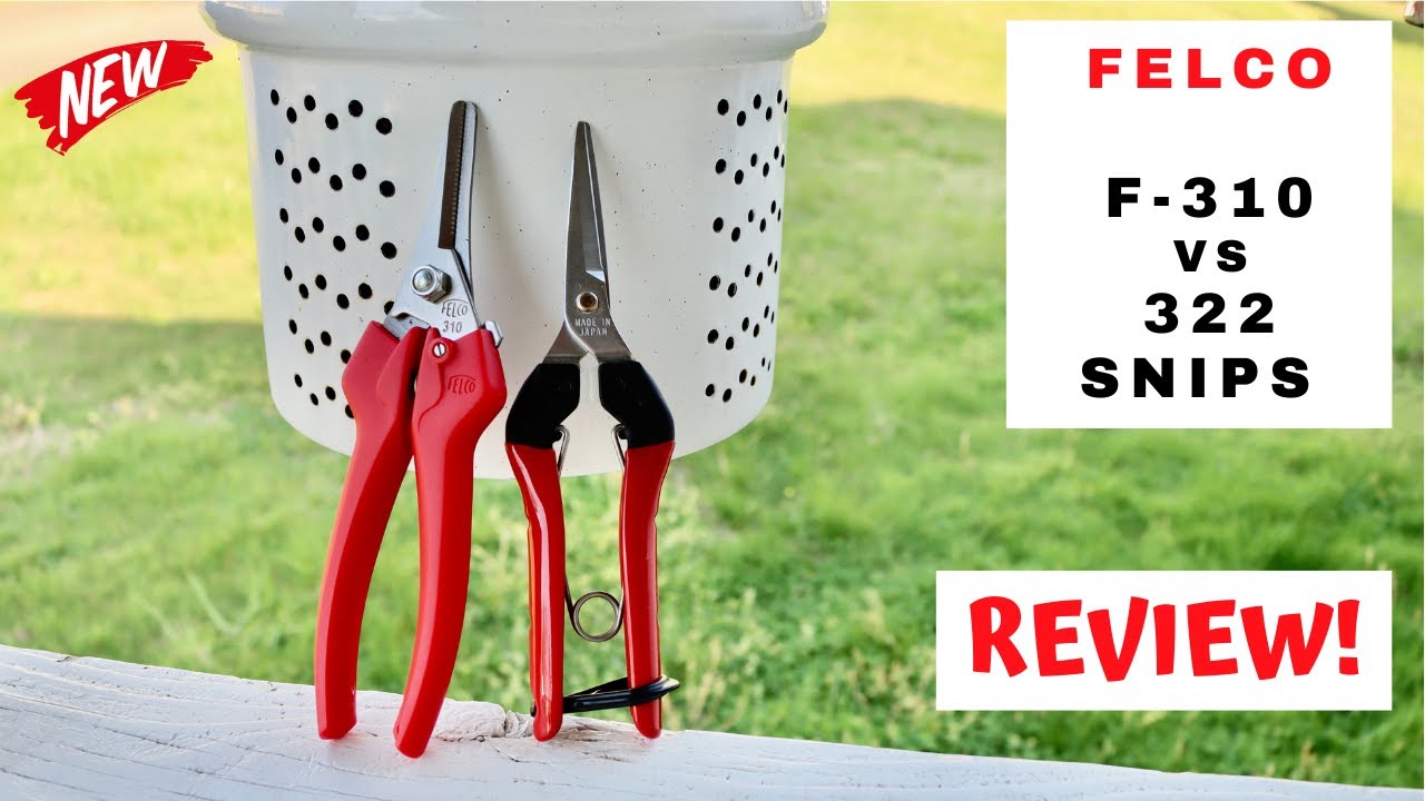 Felco f310 vs 322 Pruning Shears Review YouTube