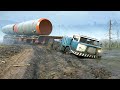 SnowRunner - Zil-135LM 8x8 - Heavy Trailer Offroad Transporting Rocket Assembly