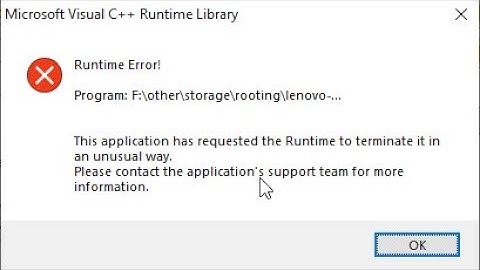 Fix SP Flash Tool Runtime Error