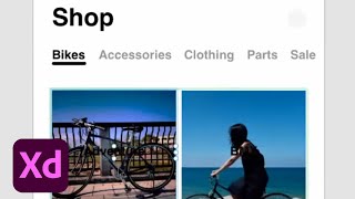 Designing a Mobile App for a Bicycle Shop with Chimmy Kalu - 1 of 2 | Adobe Creative Cloud screenshot 5