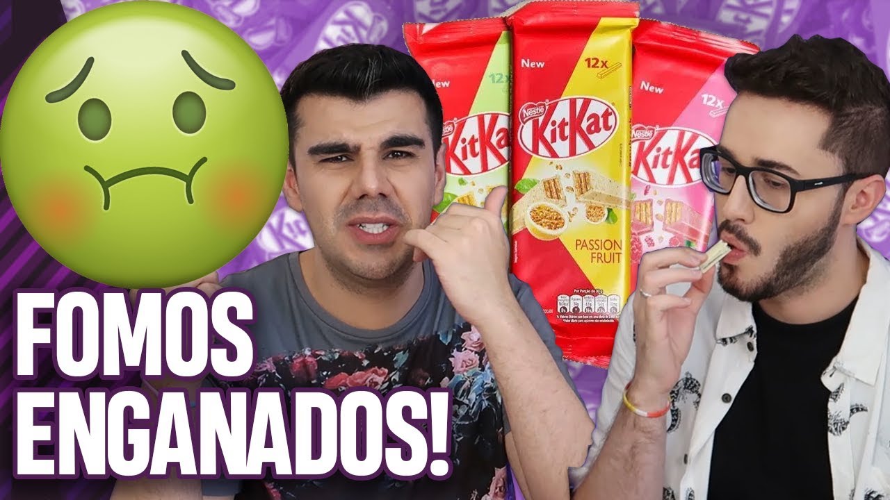 PROVANDO SABORES DIFERENTES DE KIT KAT! | Virou Festa