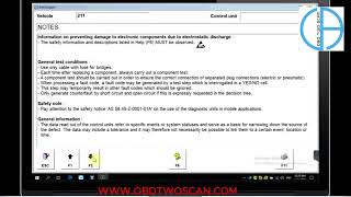 Instructions for using MB SD CONNECT C4 DoIP device